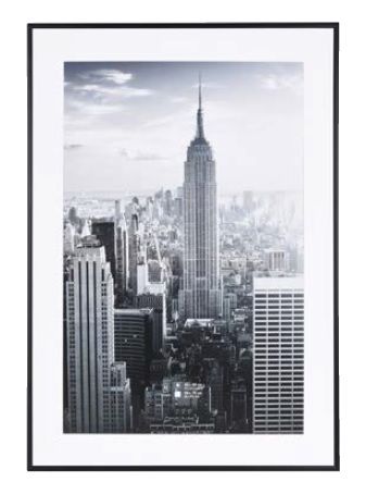 Henzo Manhatten - Fotolijst - Zwart - Aluminium - 50x70 cm