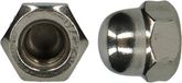 pgb-Europe PGB-FASTENERS Zeskant dopmoer DIN 1587 M18 A2 | 25 stuks | RVS