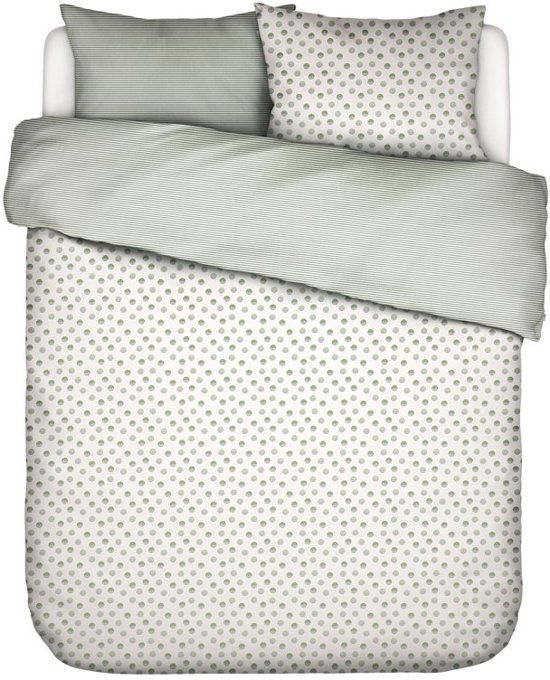 Covers & Co Absolutely dot dekbedovertrek 200x200/220 cm groen