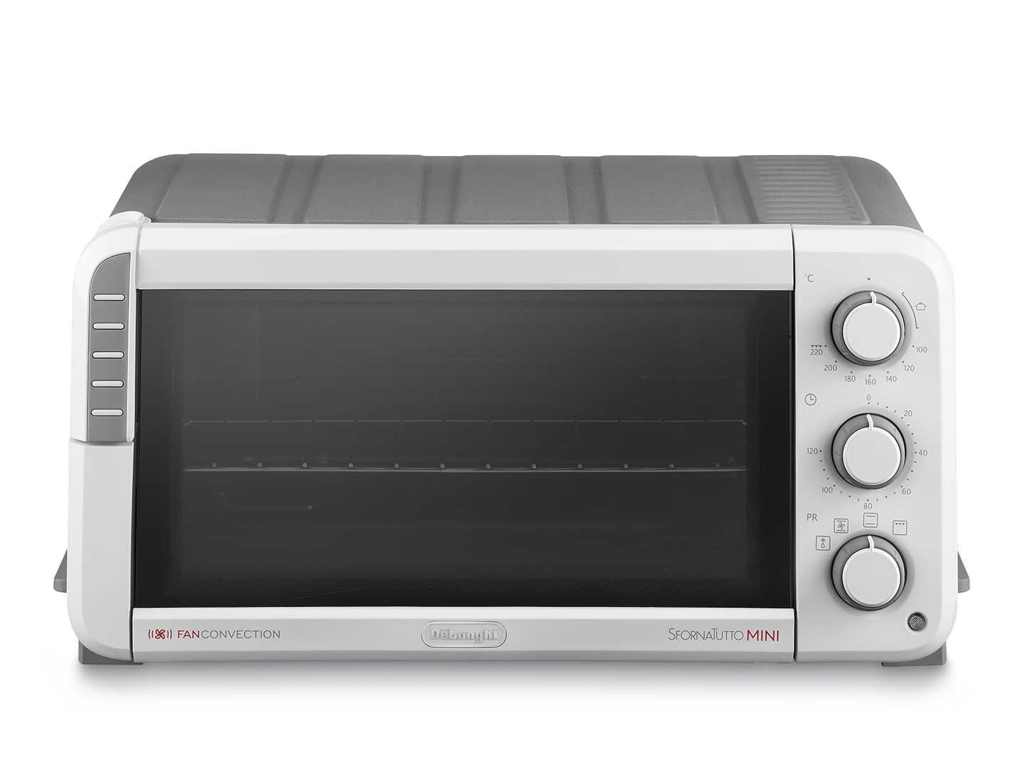 De’Longhi De'Longhi EO 12512.WG - Grill Oven - 12L - 1400W - Black, White
