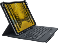 Logitech Universal Folio - Keyboard Case for 9-10 inch Tablets - Black