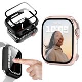 Wigento 2-in-1 Smartwatch Case + Screen Protector for Apple Watch Series 9, 8, 7, 6, SE, 5, 4 (44/45mm)