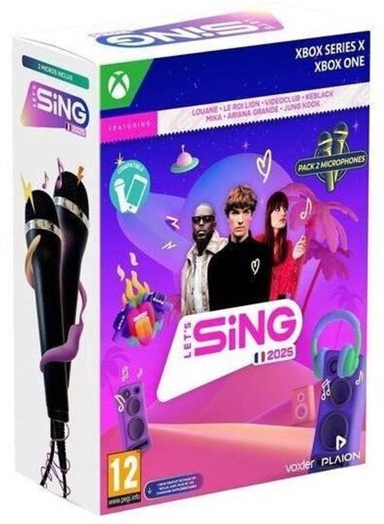 Koch Media Let's Sing 2025 + 2 microfoons - Xbox Series X-game