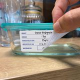 AVERY Zweckform étiquettes alimentaires HACCP, 98 x 40 mm, blanc, 300 pièces
