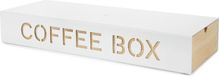 Balvi Porte-capsules de café Blanc rangement pour capsules de café