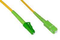 LINK LKLCSCAPCS2 Glasvezel kabel APC LC naar APC SC singlemode Simplex MT.2