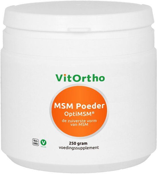 VitOrtho MSM poeder optimsm 250 Gram