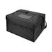 Transportkoffer Pizza Transportkoffer met 6 boxen, 40,6 x 35,6 x 25,4 cm, Zwart, Polyester + Peva