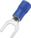 TRU COMPONENTS 745325 Vorkkabelschoen 1.50 mm² 2.50 mm² Schachtdiameter=5.3 mm Deels geïsoleerd Blauw 100 stuk(s)