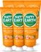 Happy Earth Deodorant Cream Rose Petitgrain 6 x 40 ml