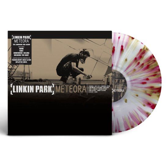 Meteora Linkin Park Meteora (Translucent Gold & Red Splatter Vinyl)