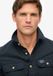 Superdry Katoenen Workwear Overhemd Lange Mouwen Heren Eclipse Navy