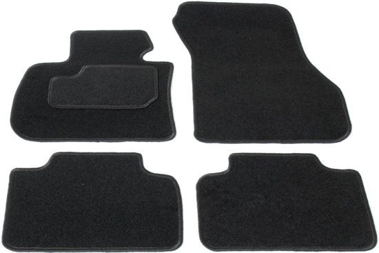 Cargoods Automatten op maat - zwart stof - geschikt voor BMW 2-serie F45 (active tourer) vanaf 2014