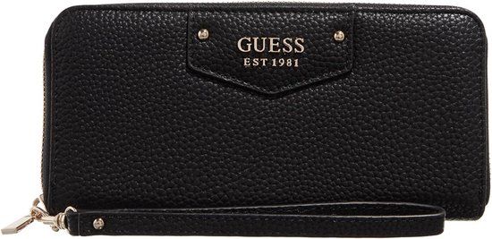 Guess Eco Brenton Women's Zip Wallet - Black