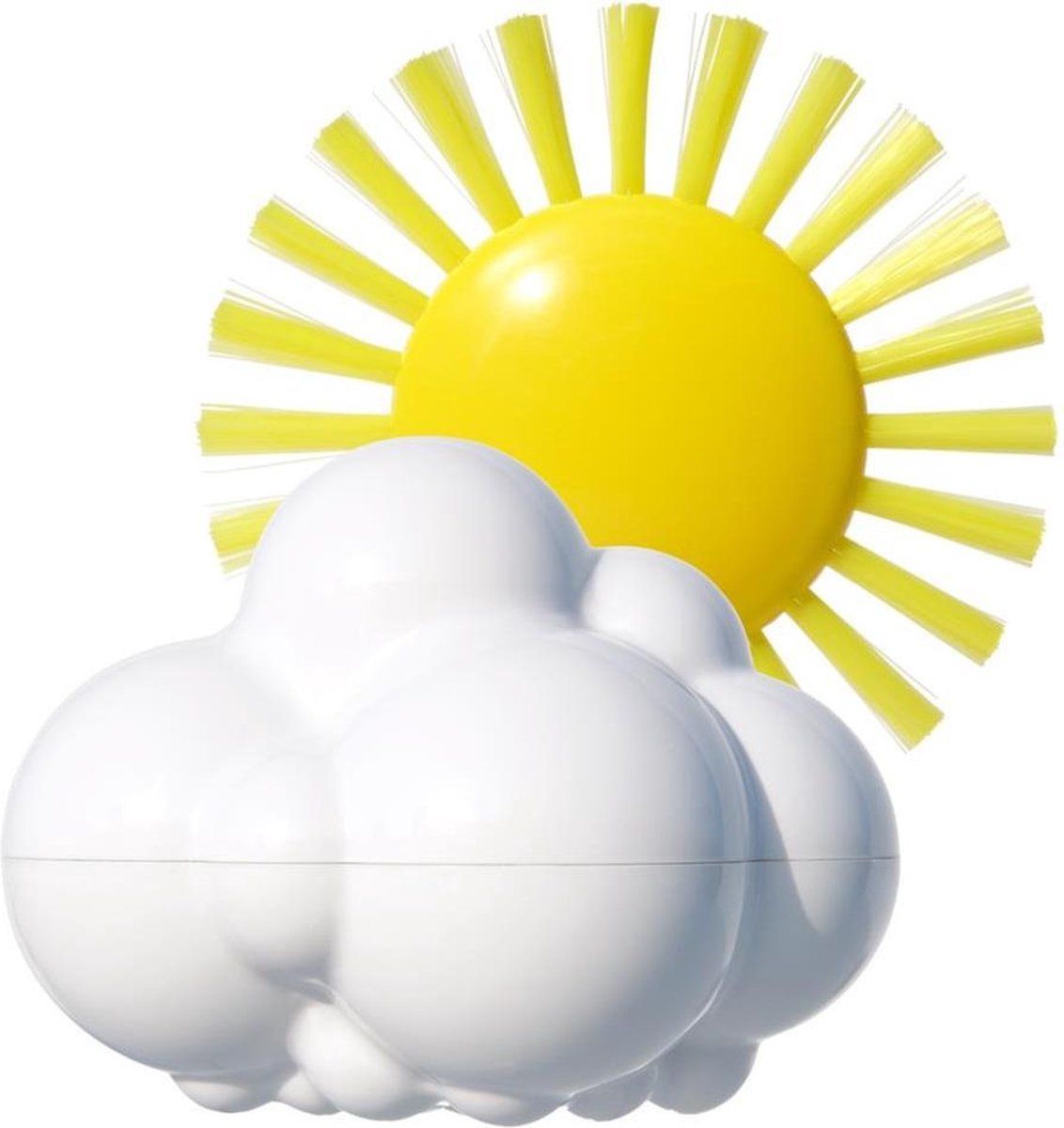 Moluk speelset regenwolk en zon wit/geel - 7640153430717