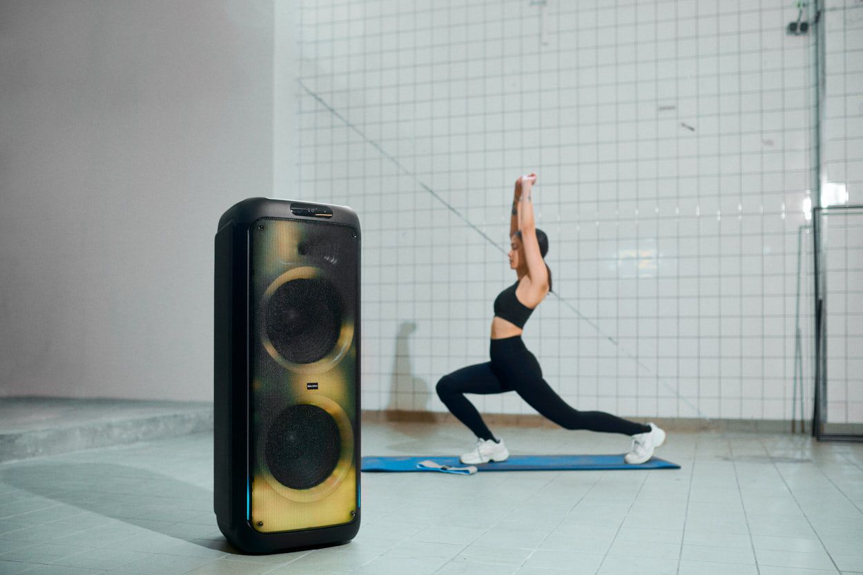 Salora PartySpeaker XXL1 Draadloze stereoluidspreker - Zwart - 120W