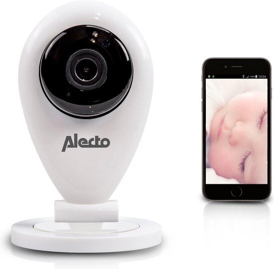 Alecto IVM-100 Babyfoon met camera - Wit