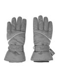 Playshoes Winter wanten met velcro voor kinderen - Grijs - maat 5 (19cm) 8-12 years