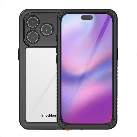 imoshion Waterproof 360 Case voor de Apple iPhone 17 Pro - Zwart
