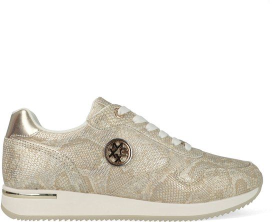 Mexx Goudkleurige Dames Sneakers Eke Caia