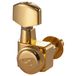 Schaller M6 Fender-Style (Original American Locking) Gold 6L staggere mécaniques de guitare pour guitare électrique et acoustique