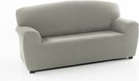 Sofakover Bankbedekking Romeo 220 - 260 cm 4 plaatsen Lichtgrijs