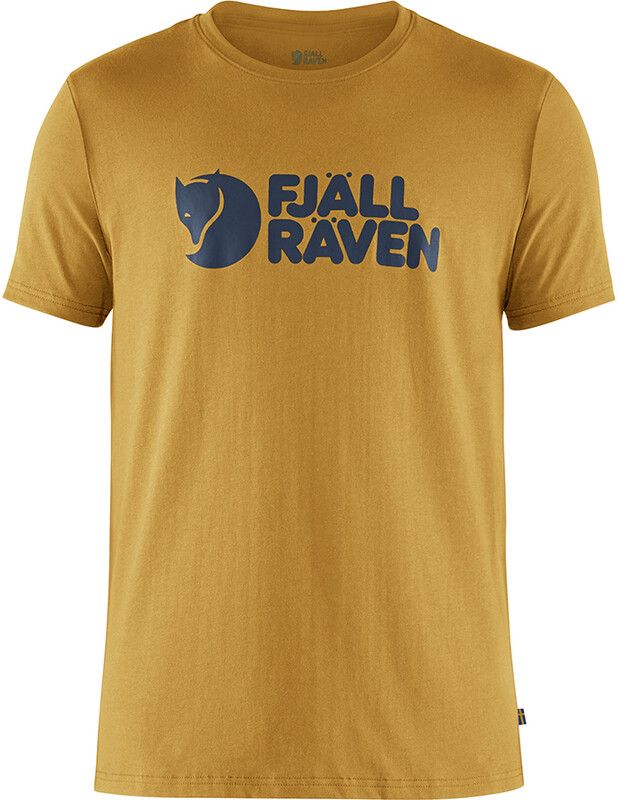 Fjällräven Logo T-Shirt Heren, ochre XL 2020
