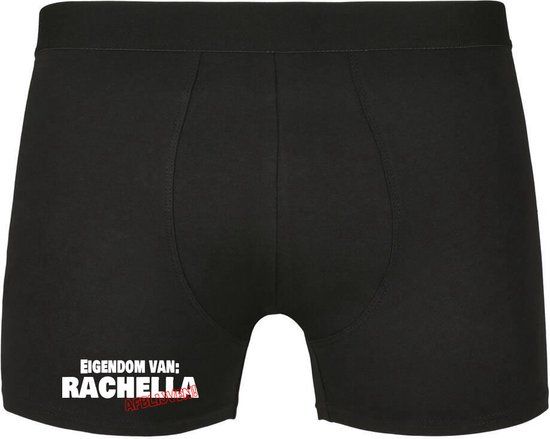 Sol's Heren Boxershort - Eigendom van Rachella - Zwart - Katoen - Maat L
