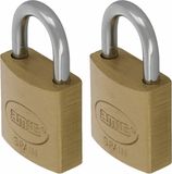 Amig Cadenas avec 2 clés - 2x - 25 mm - laiton - cadenas de valise
