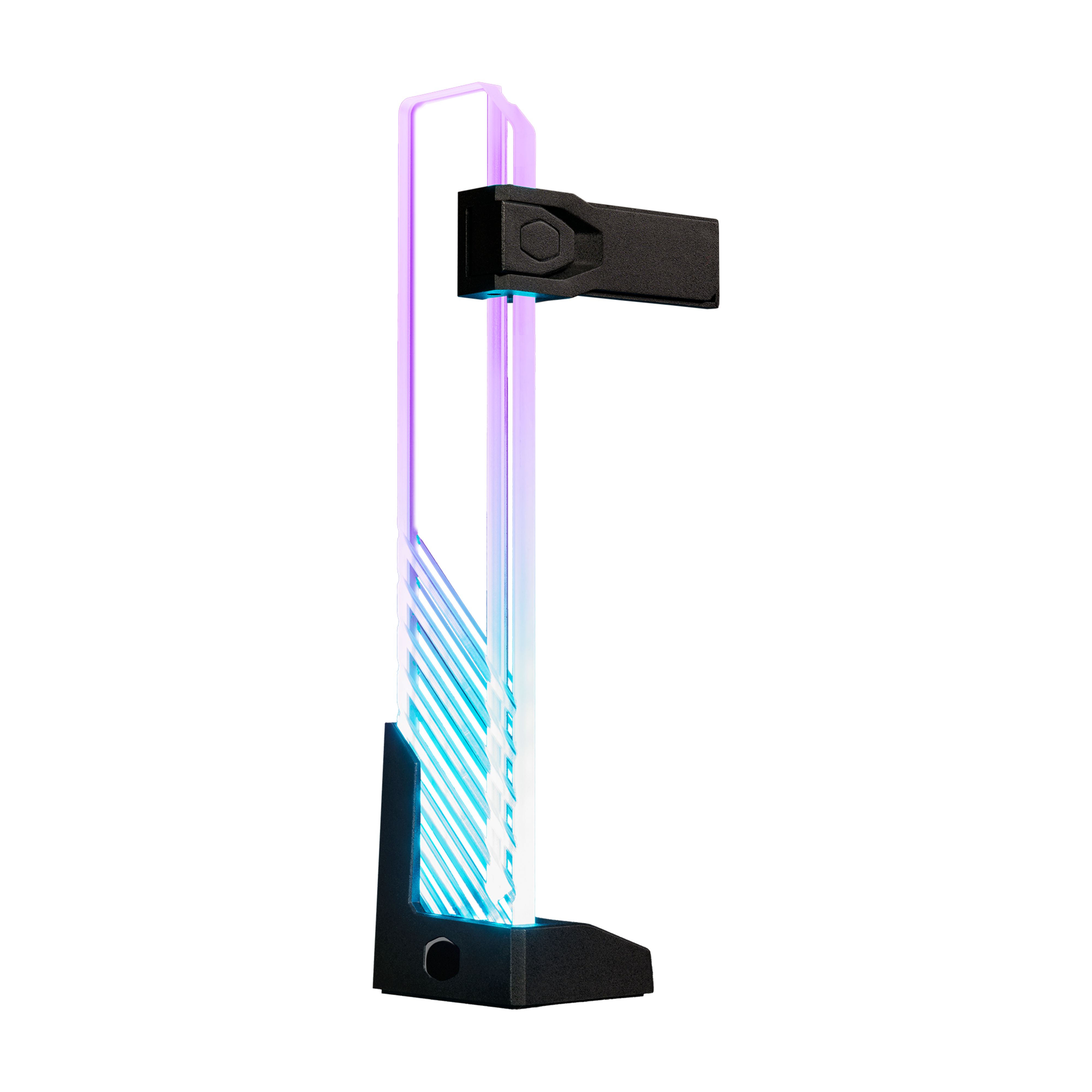 Cooler Master Gaming MCA-U000R-GSBTG-00 GPU Bracket - Black/Transparent