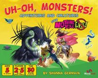 Uh-Oh, Monster! Uitbreiding – 30 kaarten met wezens en 15 kaarten met entiteiten
