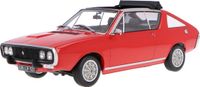 Norev Renault 17 Gordini Découvrable 1975 Rood - Modelauto 1:18