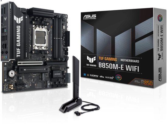 ASUS TUF GAMING B850M-E WIFI Moederbord