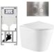 Geberit QeramiQ Dely Toiletset - Mat Wit