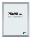 yd. Cadre photo 75x98 cm Argent Brillant MDF Catania