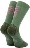 Sporcks Hardloopsokken Just Run Unisex Kaki Maat 44-46