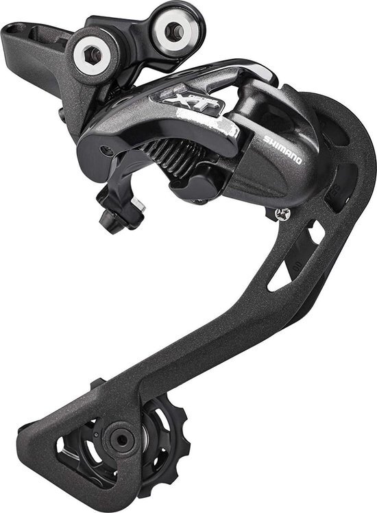 Shimano Deore XT Trekking RD-T8000 Achterderailleur 10-voudig, black