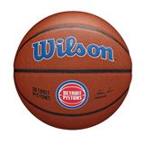 Wilson NBA Team Alliance Detroit Pistons Basketbal Bal Bruin 7