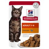 Hill's Hill's Adult nat kattenvoer kip maaltijdzakje multipack 2 dozen (24 x 85 g)