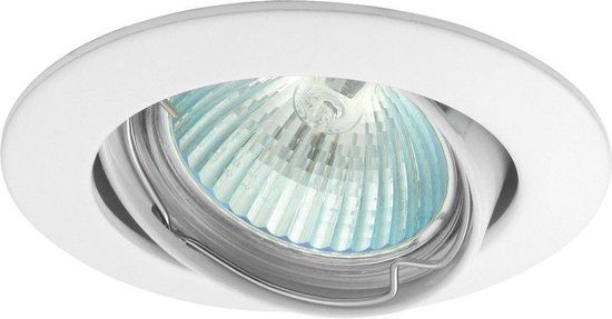 Kanlux Vidi - Inbouwspot - 50W - Wit - Rond - Aluminium - GU5.3