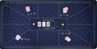 Engelhart Pokerkleed Blauw 180x90 cm