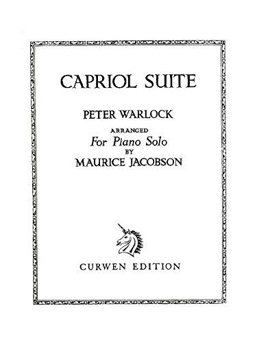 J. Curwen and Sons Peter Warlock - Capriol Suite - piano - 5020679518113
