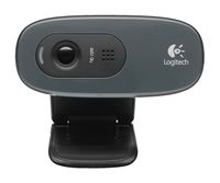 Logitech C270 HD Webcam - 3MP - 720p - Black/Grey