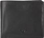 VOi Soft Nick Wallet Billfold Leather Black 6 Cards 5 Compartments Men