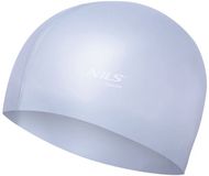 Nils Aqua - Zwemcap - Grijs - 100% Siliconen - Hydrodynamisch