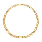 Breil LOGOMANIA Gekleurde Roestvrij Stalen Kettingen 52 cm Goud Kleur