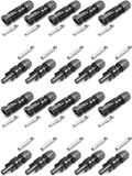 Stäubli 10 paar MC4-connectoren - contactdoos + stekker 4 - 6 mm² Type 4 PV-KBT4/6I