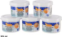Jovi Plakkaatverf Junior 35 Ml Wit 5 Stuks