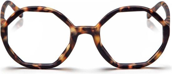 Looplabb Lolita leesbril +2.50 schildpad bruin