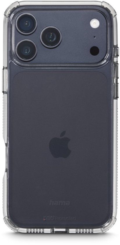 Hama Extreme Protect Hoesje voor iPhone 17 Pro Max - Transparant